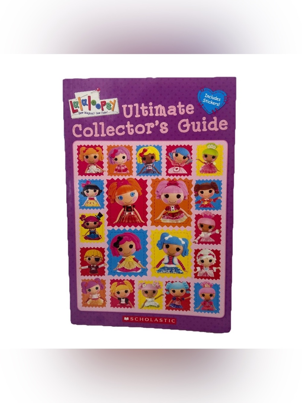 Lalaloopsy Ultimate Collector's Guide Paperback by Scholastic Stickers Complete